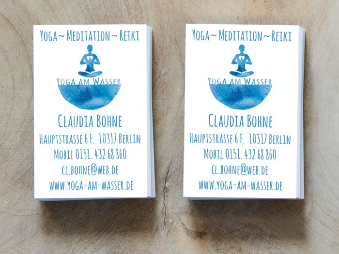Visitenkarten von Claudia Bohne